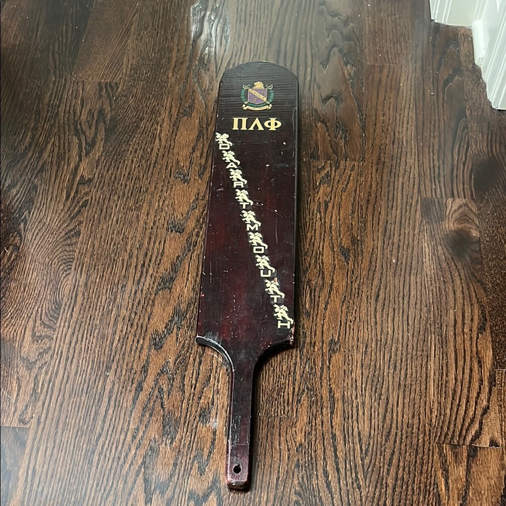 Dartmouth 1952 vintage fraternity paddle - Pi Lambda Phi